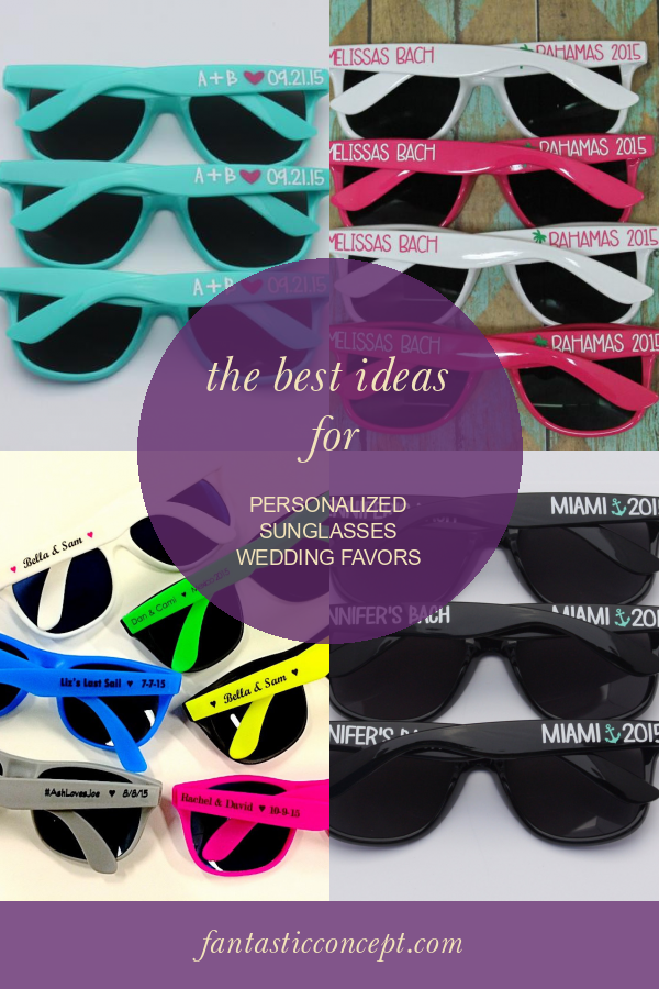The Best Ideas for Personalized Sunglasses Wedding Favors Home, Family, Style and Art Ideas